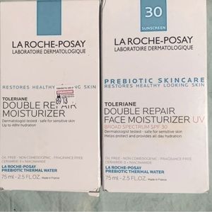 2 La Roche Posay Toleriane Moisturizers AM/PM